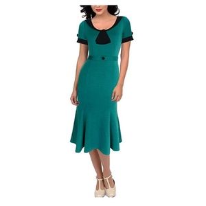 1950s Bow-Knot Cocktail Party Dress